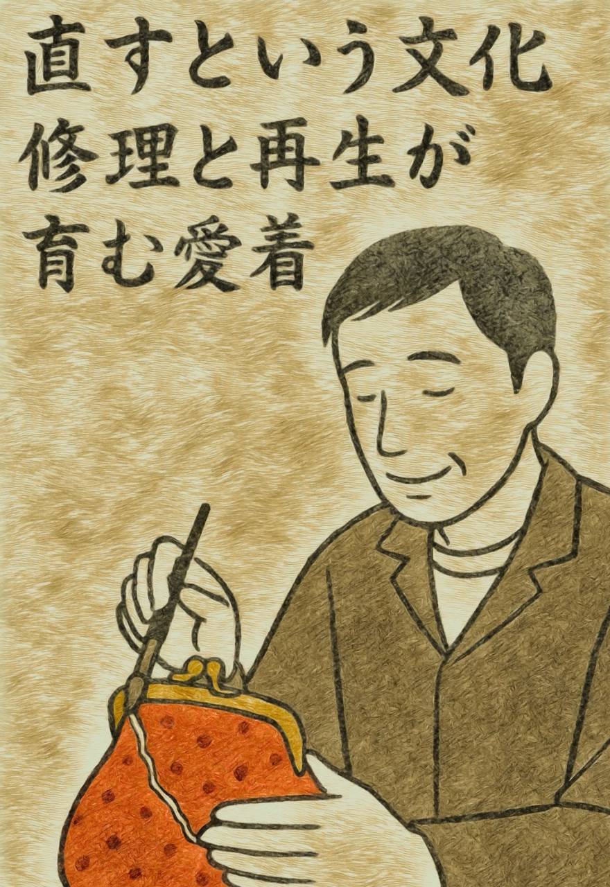 直すという文化　　修理と再生が育む愛着育む愛着