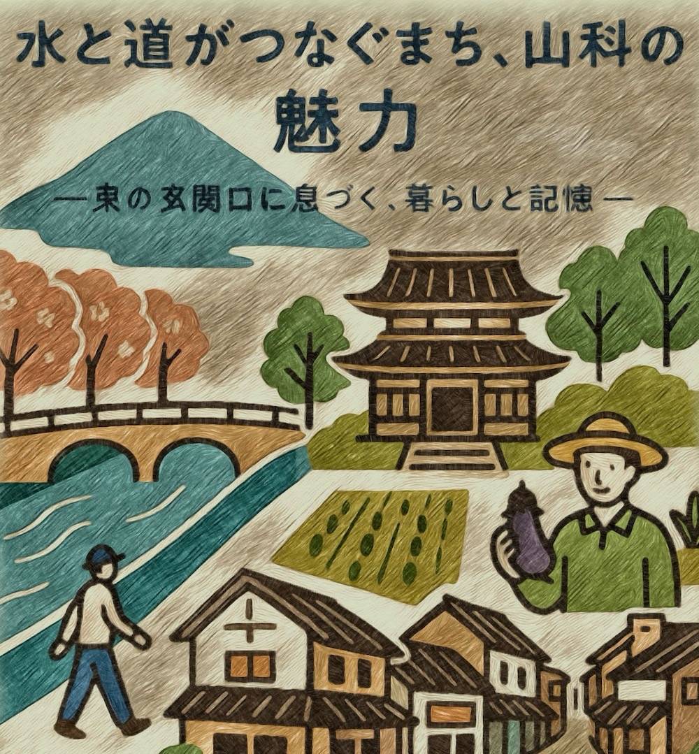 水と道がつなぐまち、山科の魅力