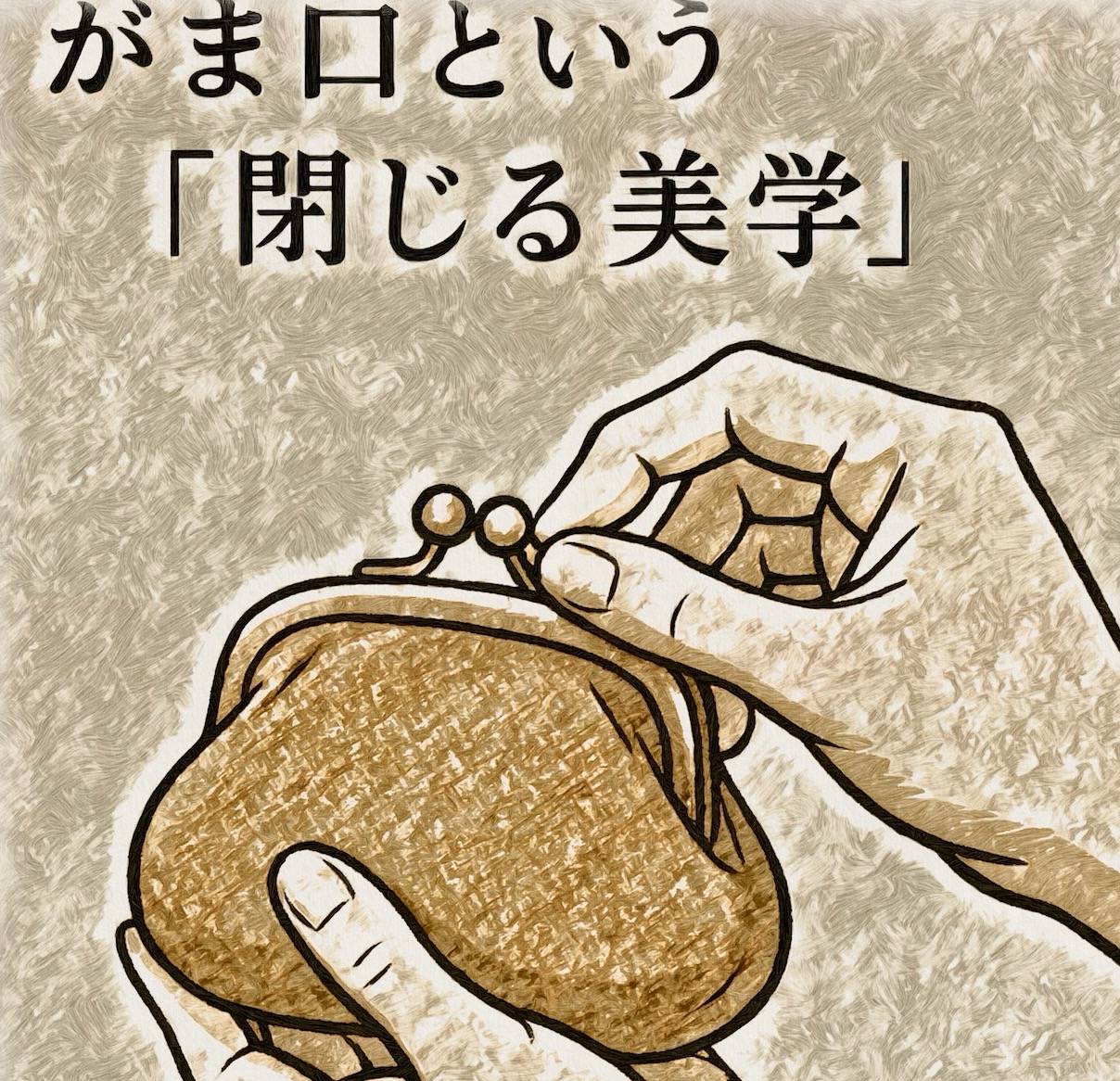 がま口という『閉じる美学』